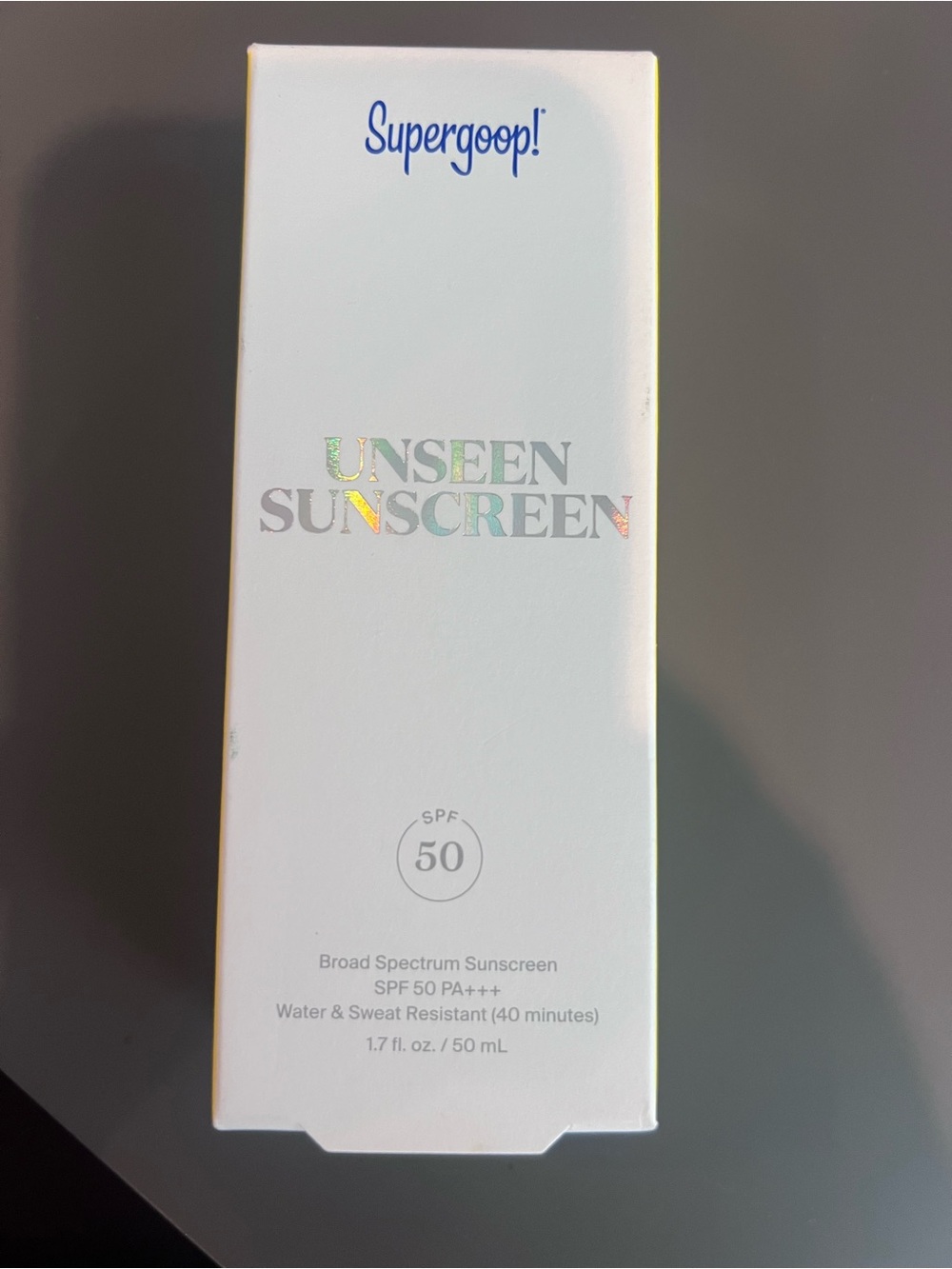 Supergoop! Unseen Sunscreen SPF 50 - White